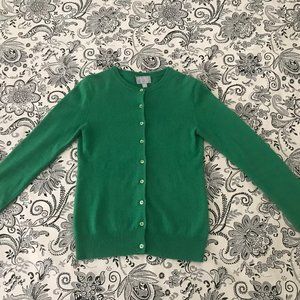 Pure Collection Cashmere Crew Neck Cardigan